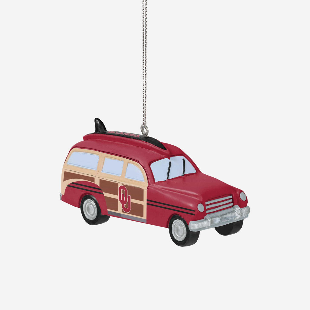 Oklahoma Sooners Station Wagon Ornament FOCO - FOCO.com