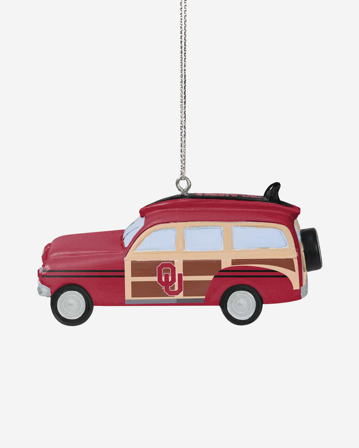 Oklahoma Sooners Station Wagon Ornament FOCO - FOCO.com