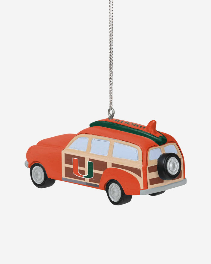 Miami Hurricanes Station Wagon Ornament FOCO - FOCO.com