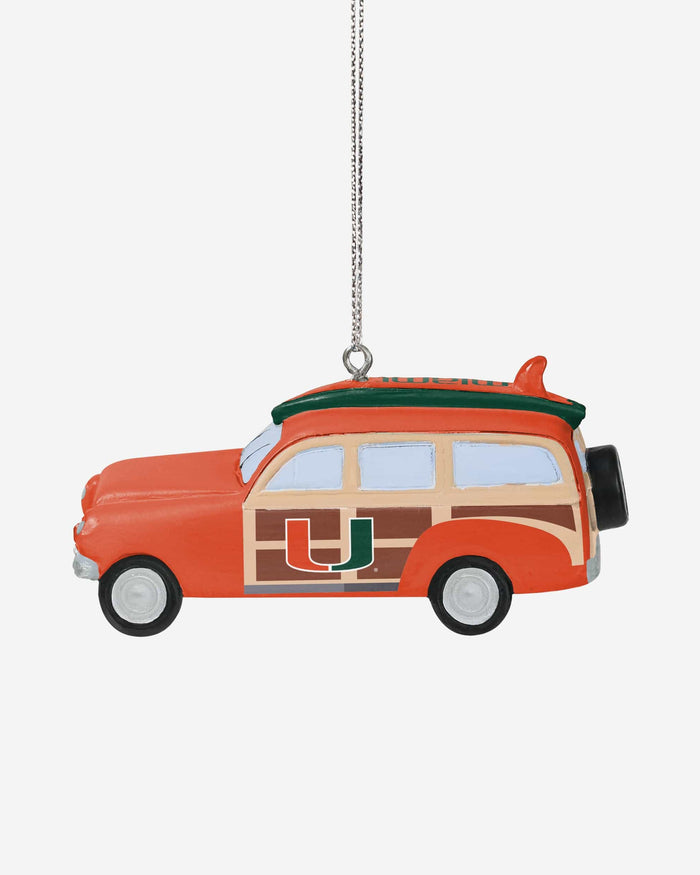 Miami Hurricanes Station Wagon Ornament FOCO - FOCO.com