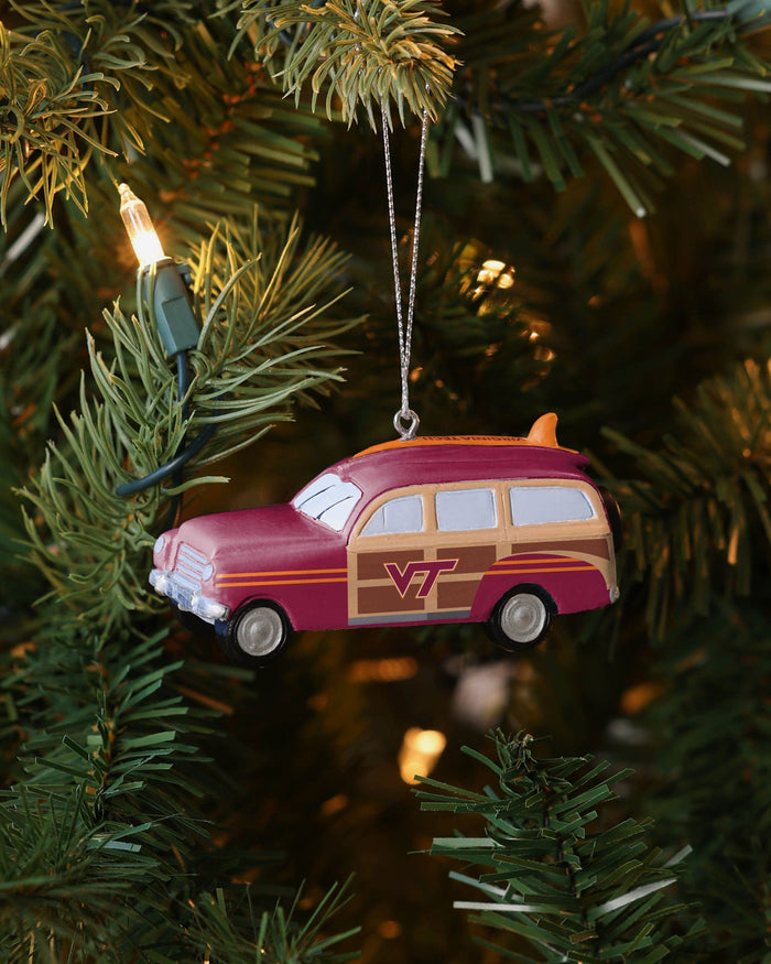 Virginia Tech Hokies Station Wagon Ornament FOCO - FOCO.com