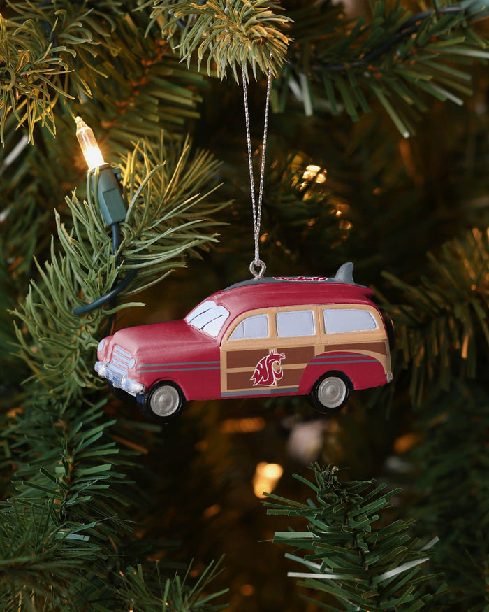 Washington State Cougars Station Wagon Ornament FOCO - FOCO.com