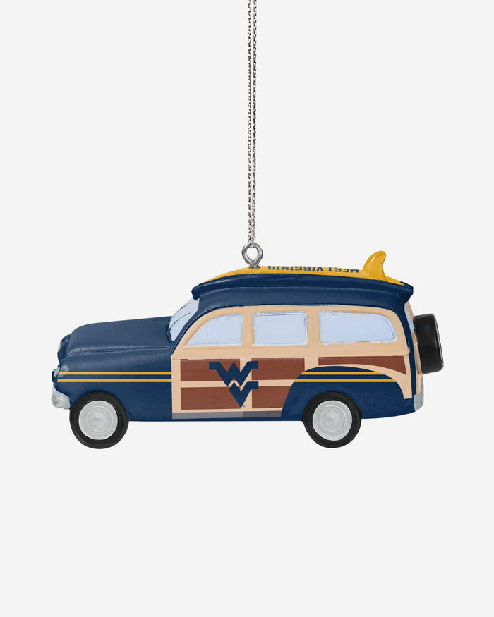 West Virginia Mountaineers Station Wagon Ornament FOCO - FOCO.com