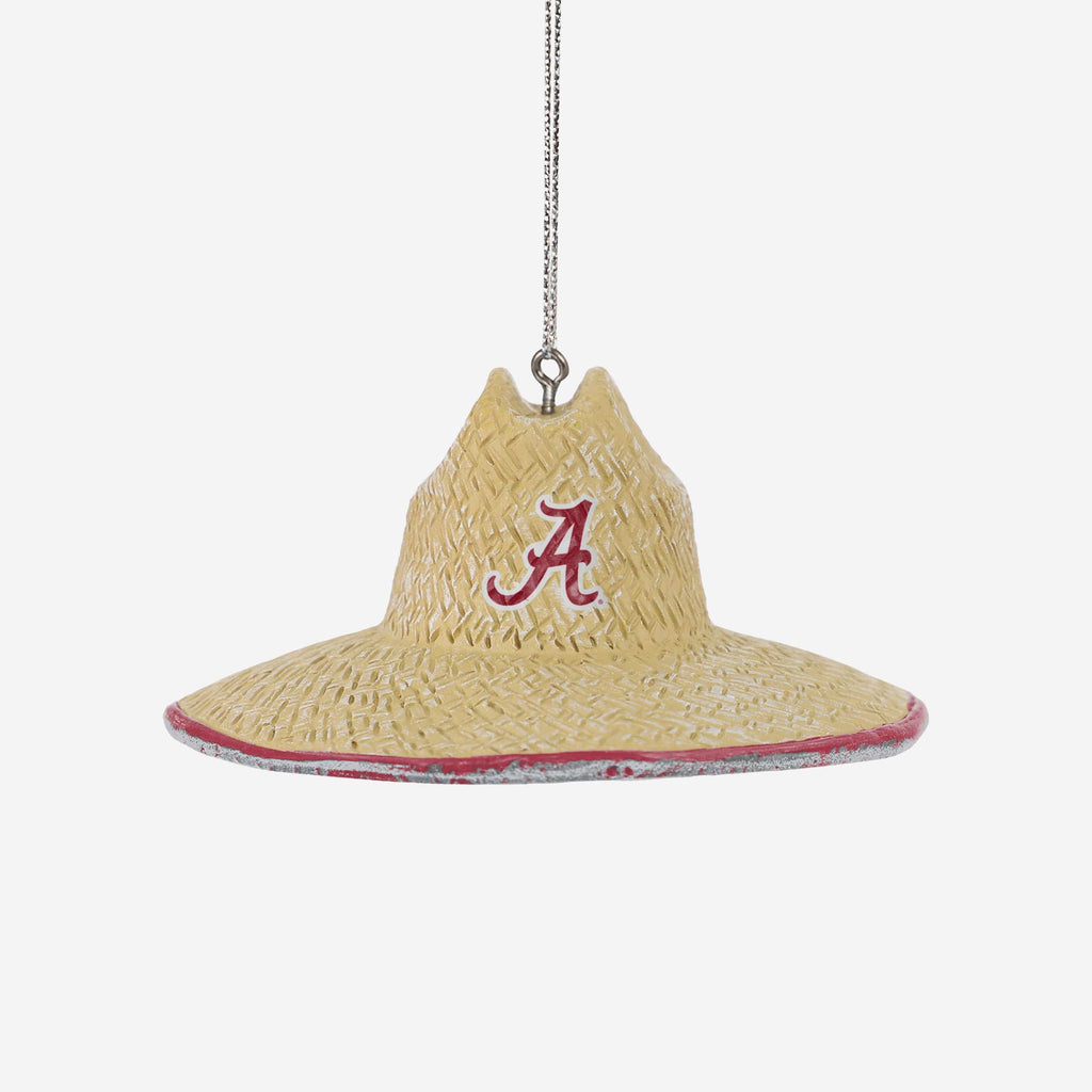 Alabama Crimson Tide Straw Hat Ornament FOCO - FOCO.com