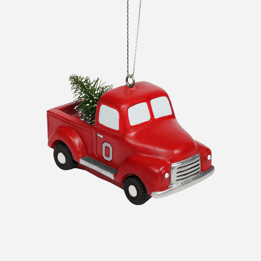 Ohio State Buckeyes Truck With Tree Ornament FOCO - FOCO.com