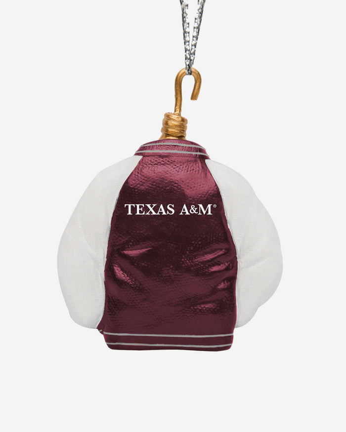 Texas A&M Aggies Varsity Jacket Ornament FOCO - FOCO.com