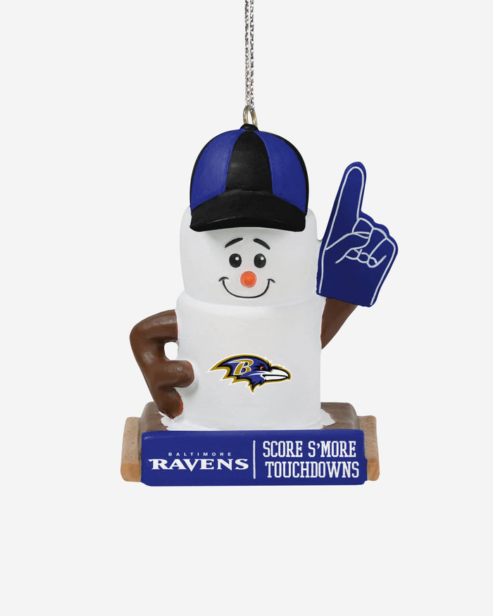 Baltimore Ravens Smores Ornament Foco - FOCO.com