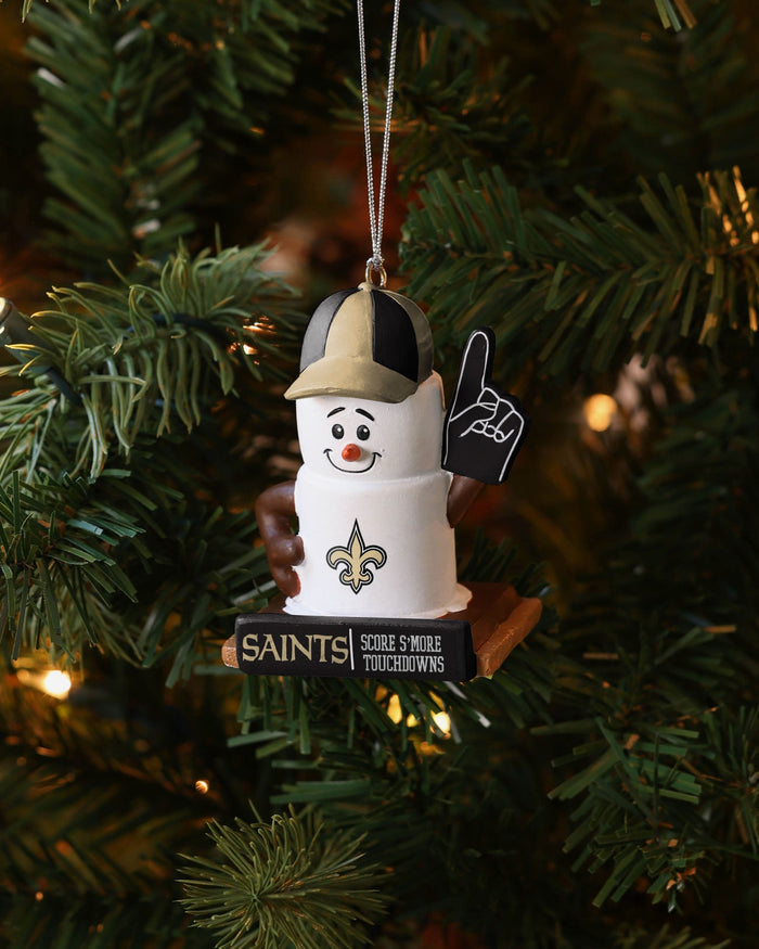 New Orleans Saints Smores Ornament FOCO - FOCO.com