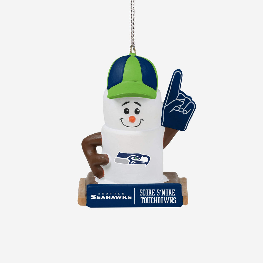 Seattle Seahawks Smores Ornament Foco - FOCO.com