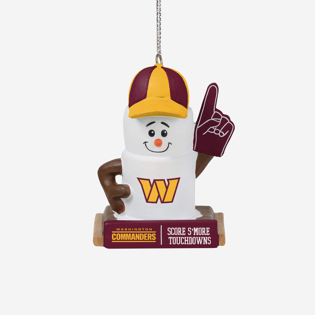 Washington Commanders Smores Ornament FOCO - FOCO.com