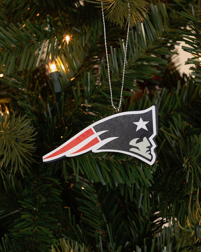 New England Patriots Holiday Cheer Logo Ornament FOCO - FOCO.com