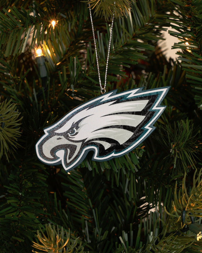 Philadelphia Eagles Holiday Cheer Logo Ornament FOCO - FOCO.com