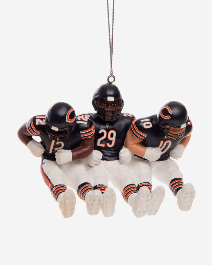 Chicago Bears 3 Player Team Celebration Ornament FOCO - FOCO.com