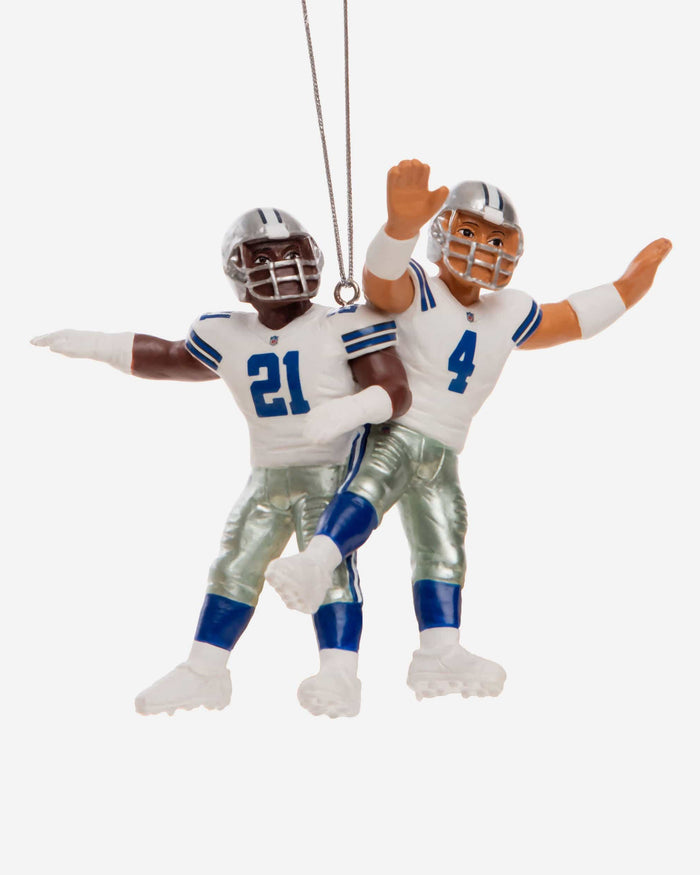 Dallas Cowboys 2 Player Team Celebration Ornament FOCO - FOCO.com