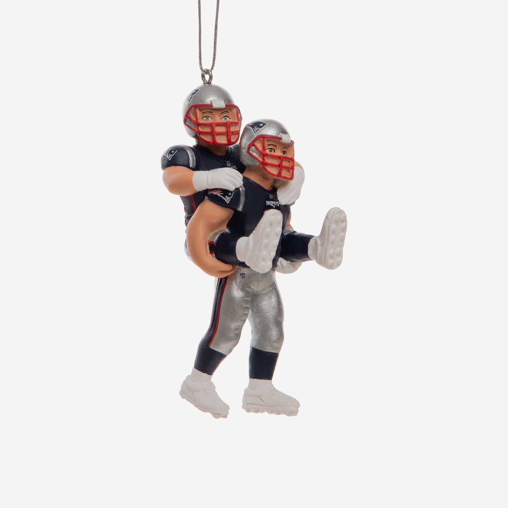 New England Patriots 3 Player Team Celebration Ornament FOCO - FOCO.com