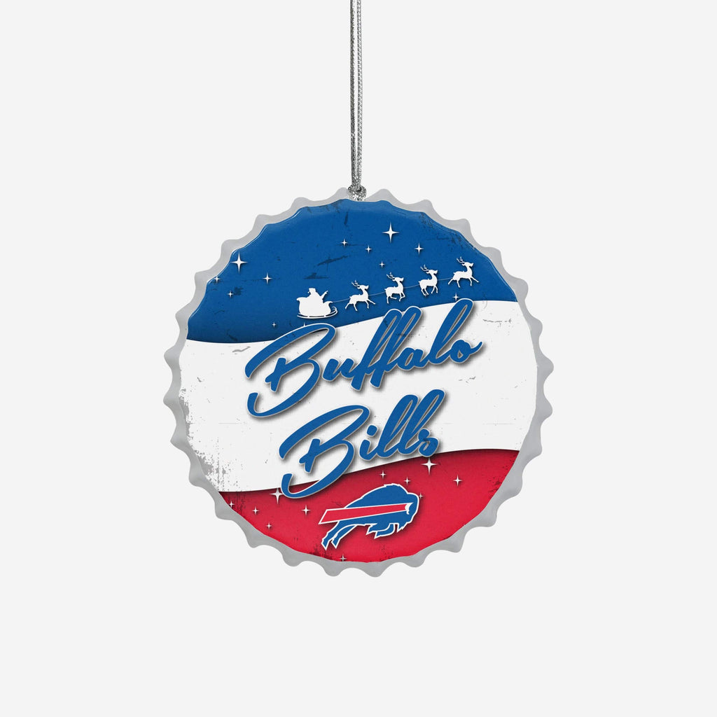 Buffalo Bills Bottlecap Sign Ornament FOCO - FOCO.com
