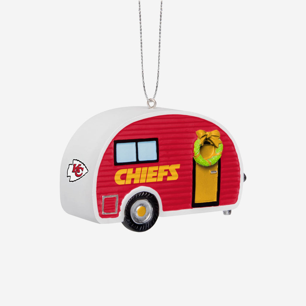 Kansas City Chiefs Camper Ornament FOCO - FOCO.com