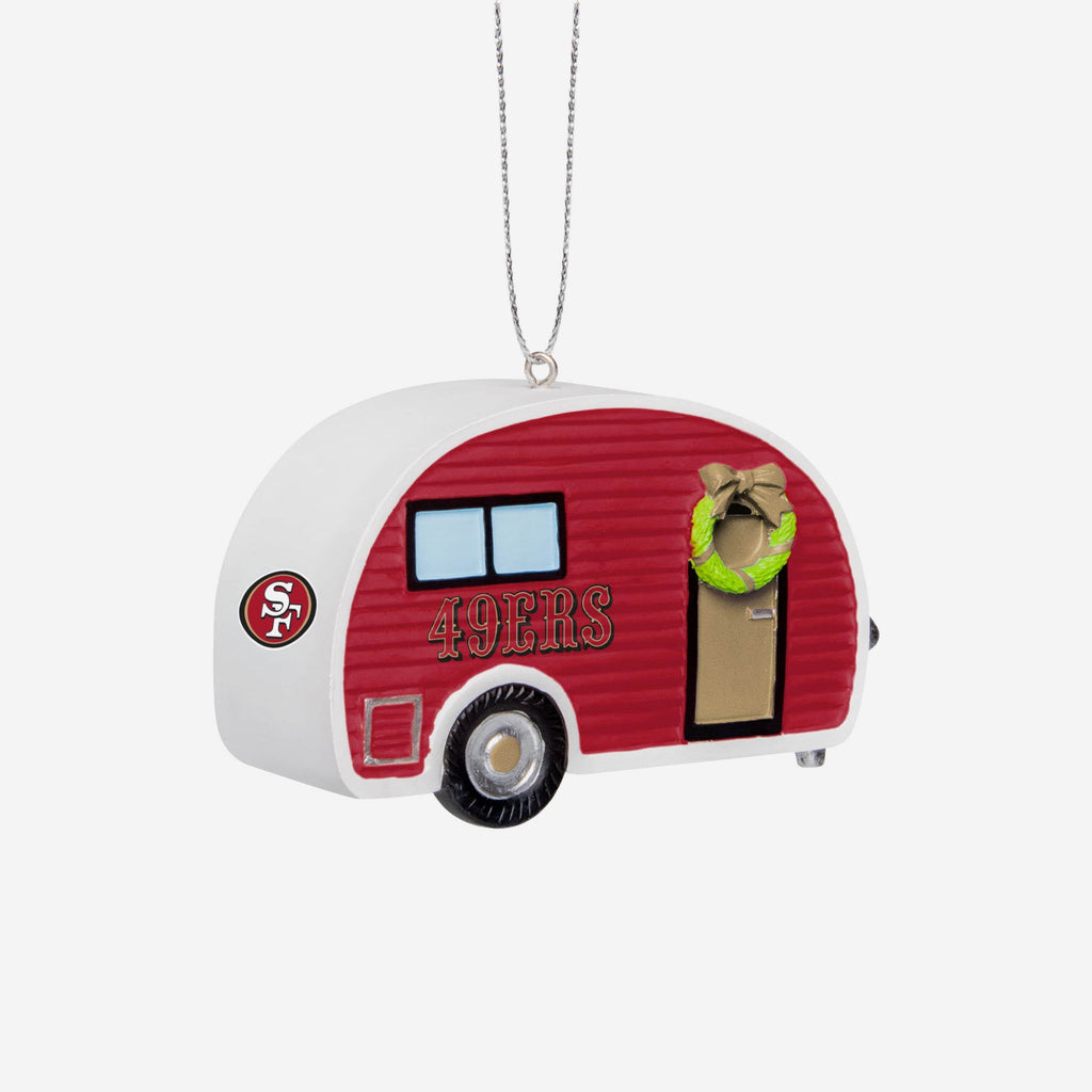 San Francisco 49ers Camper Ornament FOCO - FOCO.com