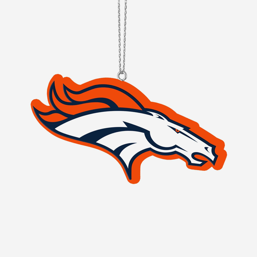 Denver Broncos Resin Logo Ornament FOCO - FOCO.com