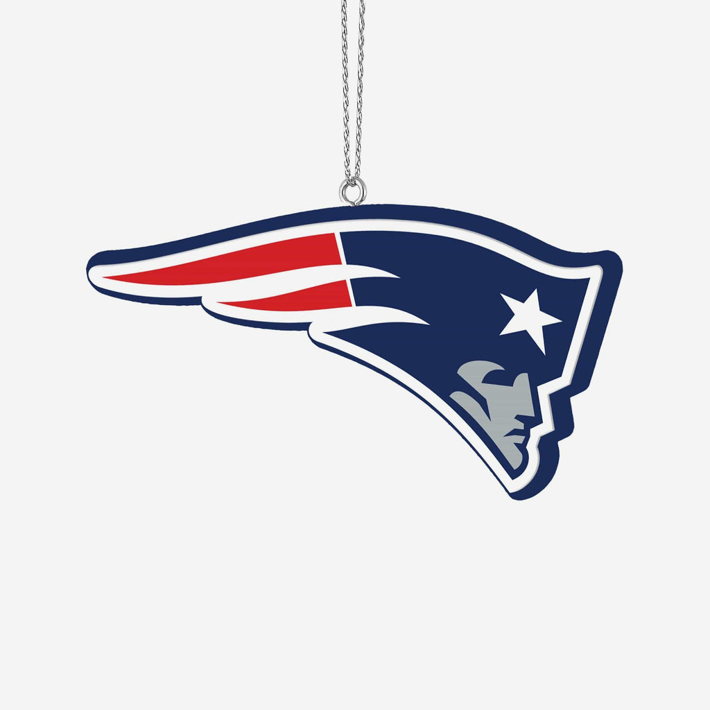 New England Patriots Resin Logo Ornament FOCO - FOCO.com