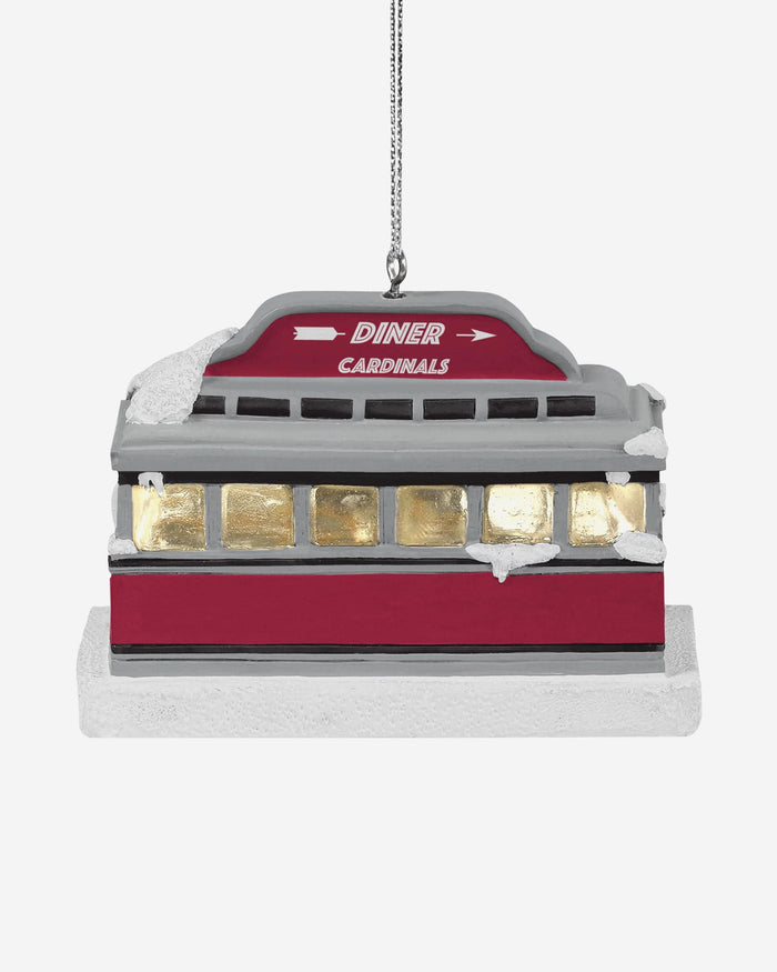 Arizona Cardinals Light Up Diner Ornament FOCO - FOCO.com