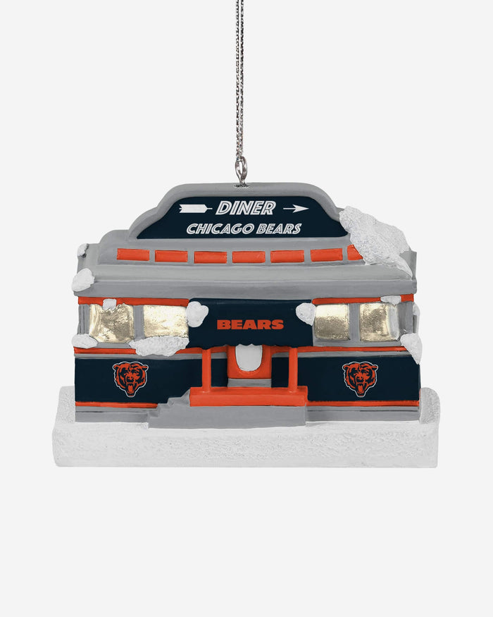 Chicago Bears Light Up Diner Ornament FOCO - FOCO.com