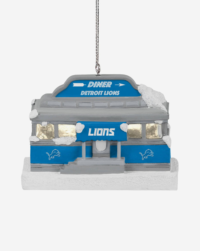 Detroit Lions Light Up Diner Ornament FOCO - FOCO.com