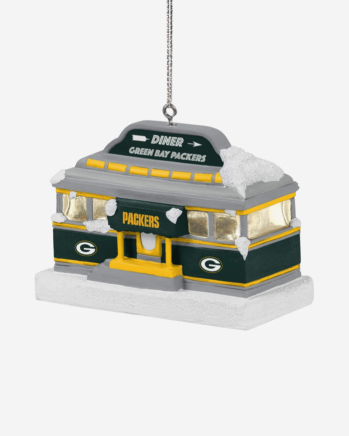 Green Bay Packers Light Up Diner Ornament FOCO - FOCO.com