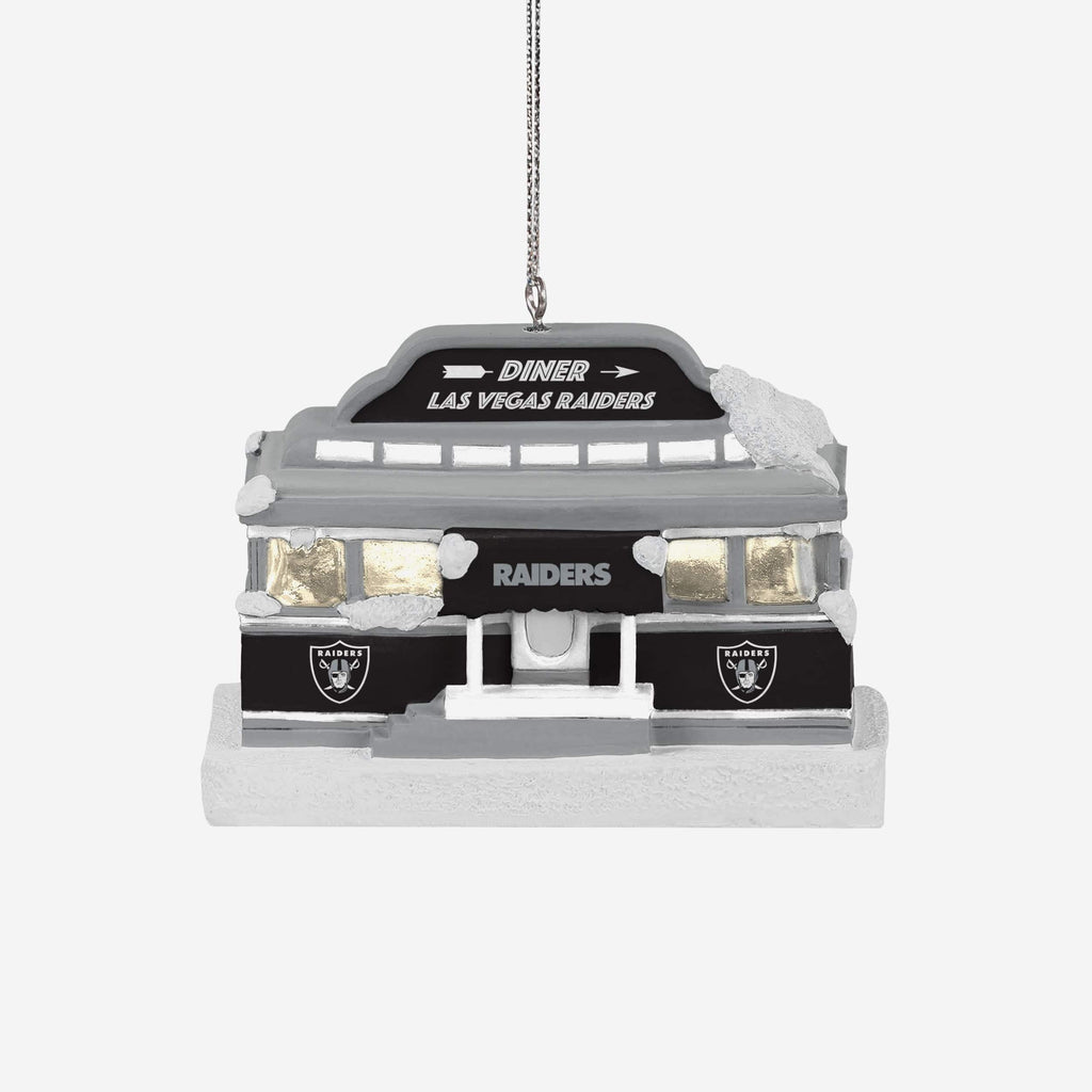 Las Vegas Raiders Light Up Diner Ornament FOCO - FOCO.com