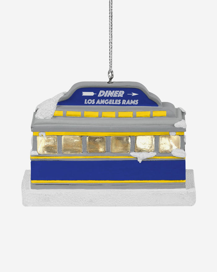 Los Angeles Rams Light Up Diner Ornament FOCO - FOCO.com