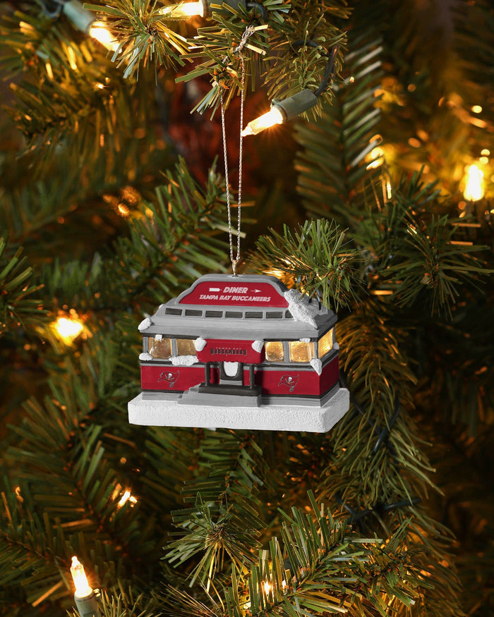 Tampa Bay Buccaneers Light Up Diner Ornament FOCO - FOCO.com