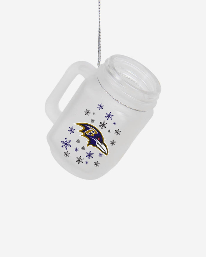 Baltimore Ravens Mason Jar Ornament FOCO - FOCO.com