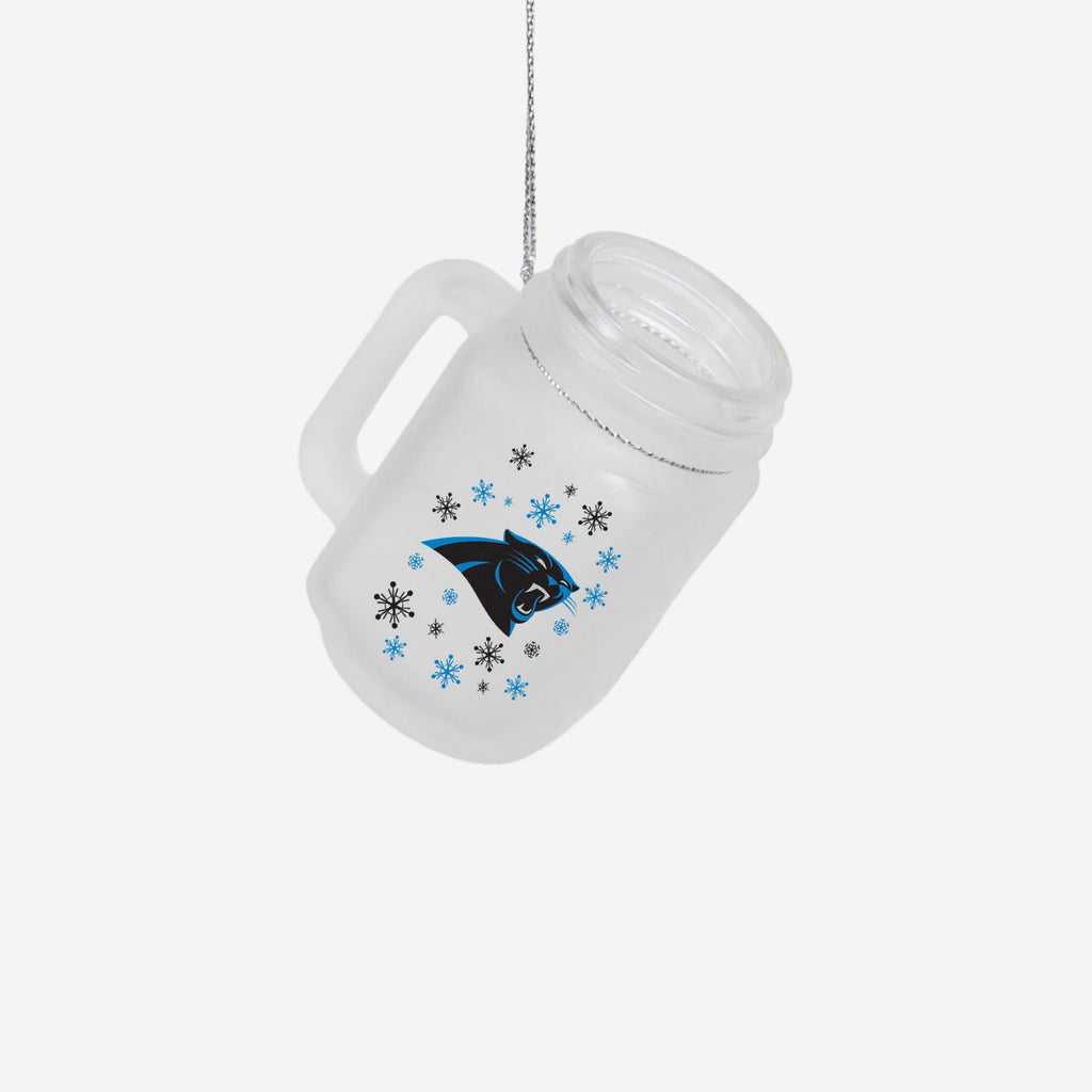 Carolina Panthers Mason Jar Ornament FOCO - FOCO.com