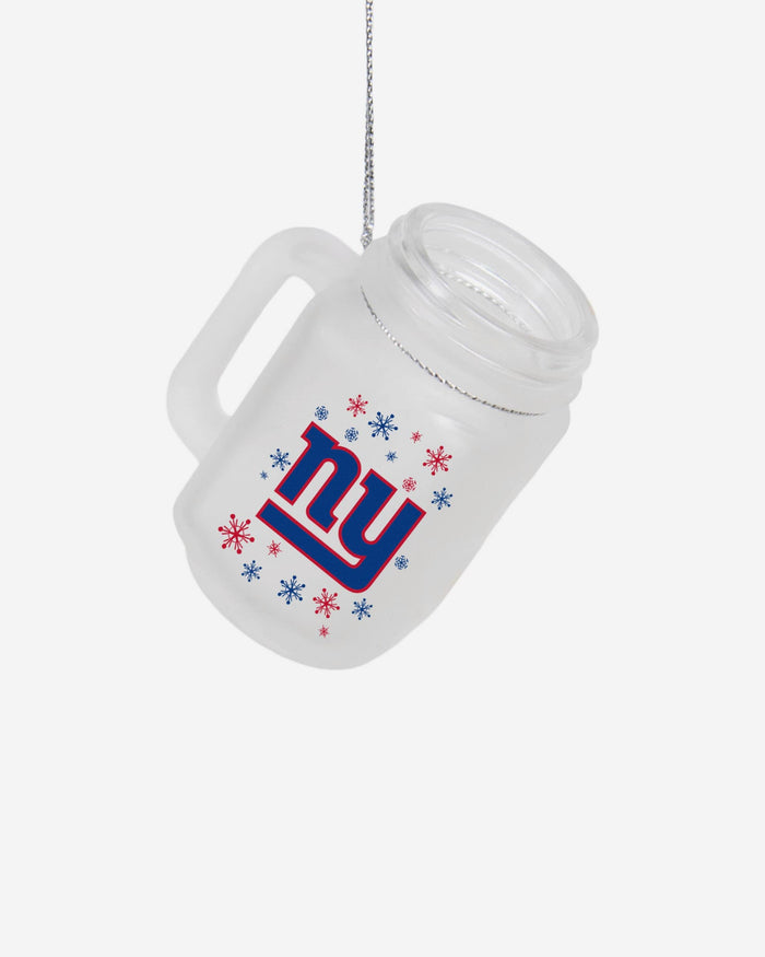 New York Giants Mason Jar Ornament FOCO - FOCO.com