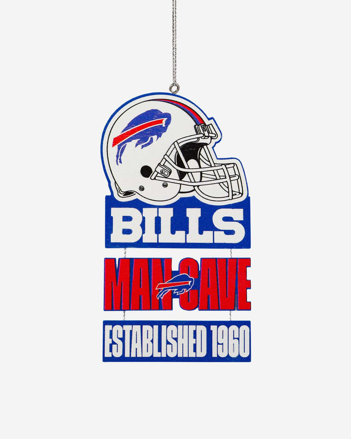 Buffalo Bills Mancave Sign Ornament FOCO - FOCO.com