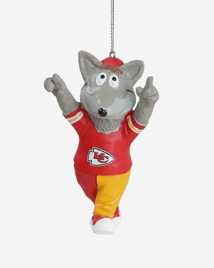 KC Wolf Kansas City Chiefs Mascot Ornament FOCO - FOCO.com