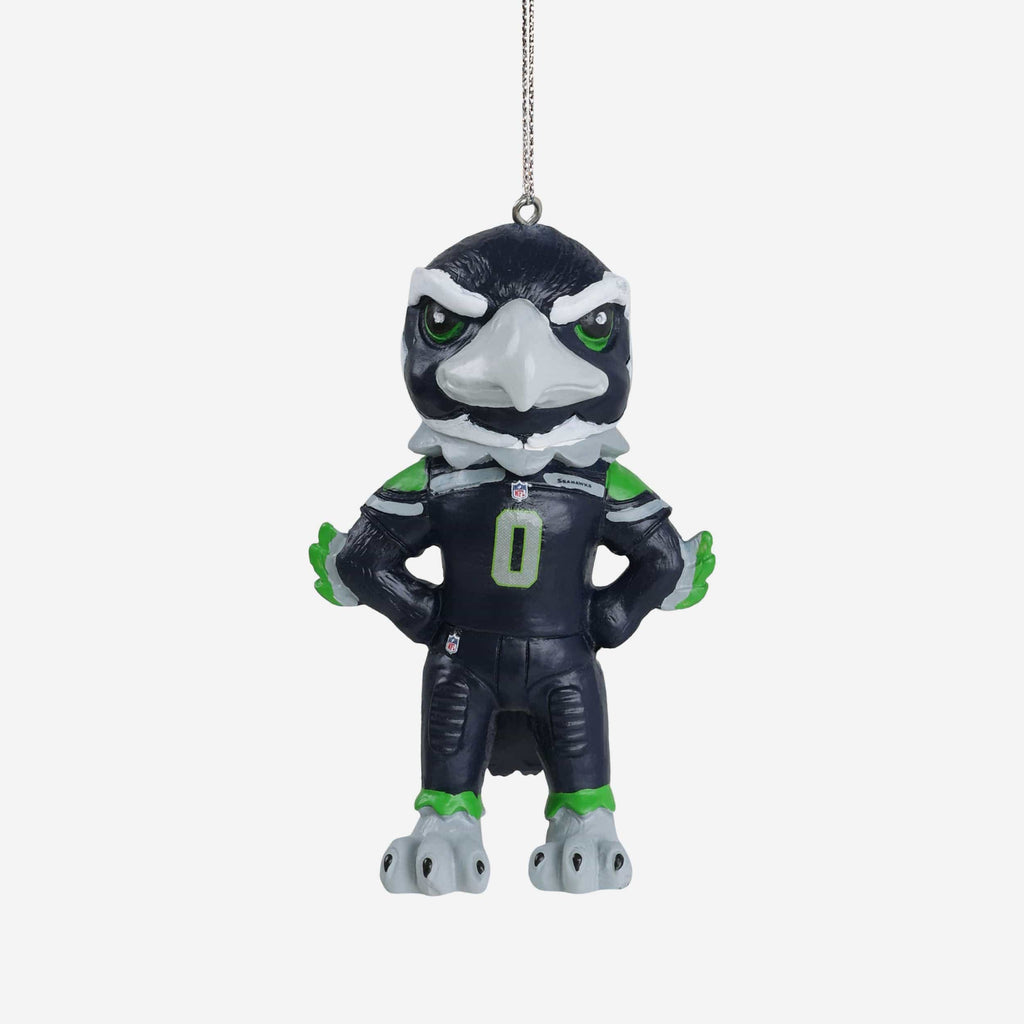 Blitz Seattle Seahawks Mascot Ornament FOCO - FOCO.com