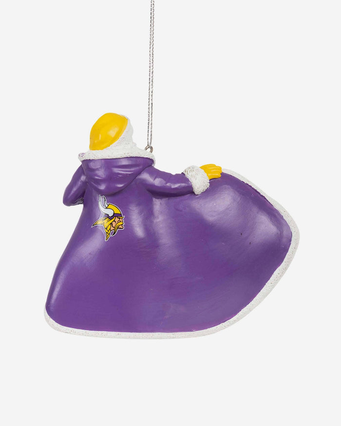 Minnesota Vikings Photoprint Santa Ornament FOCO - FOCO.com