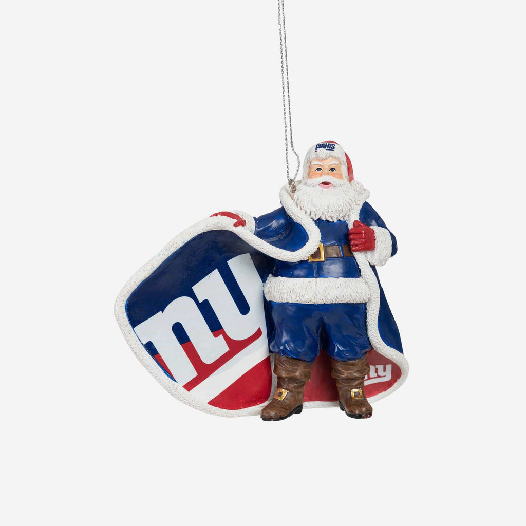 New York Giants Photoprint Santa Ornament FOCO - FOCO.com