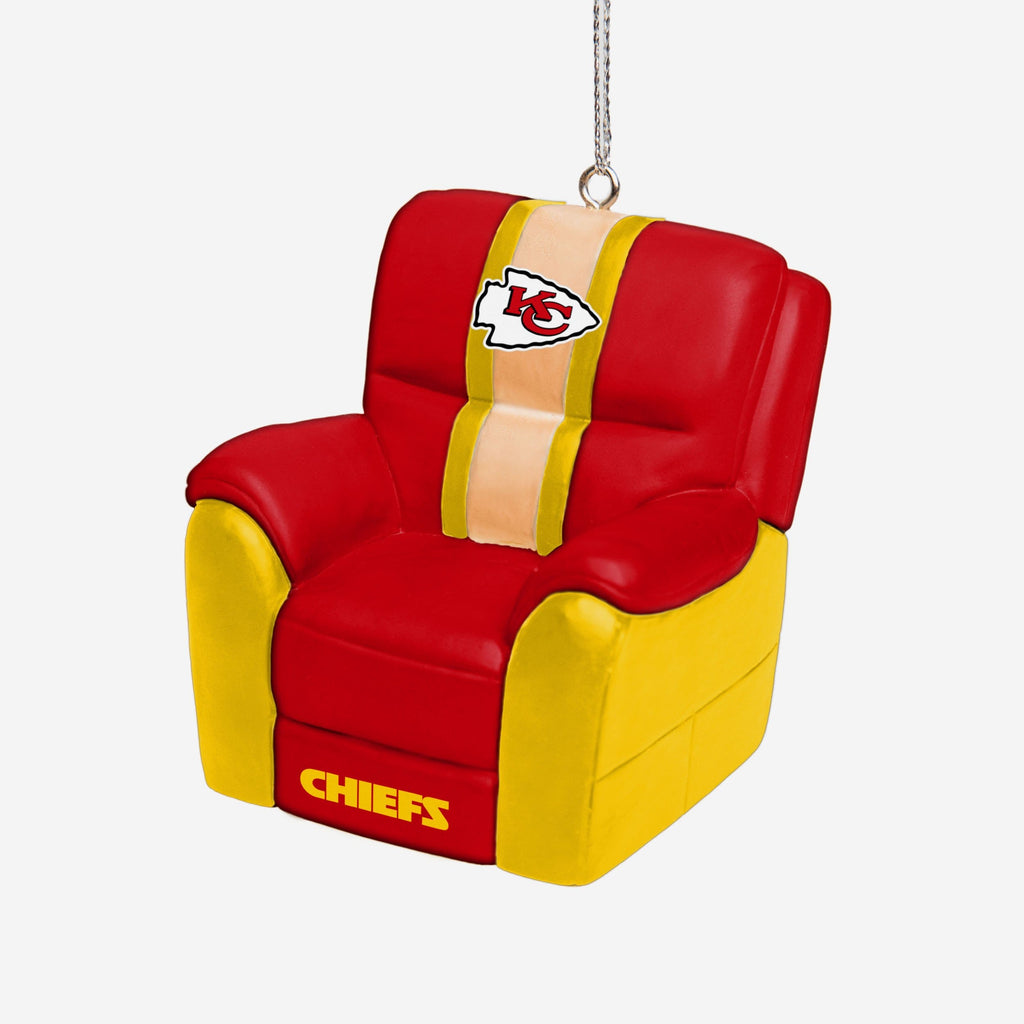 Kansas City Chiefs Reclining Chair Ornament FOCO - FOCO.com