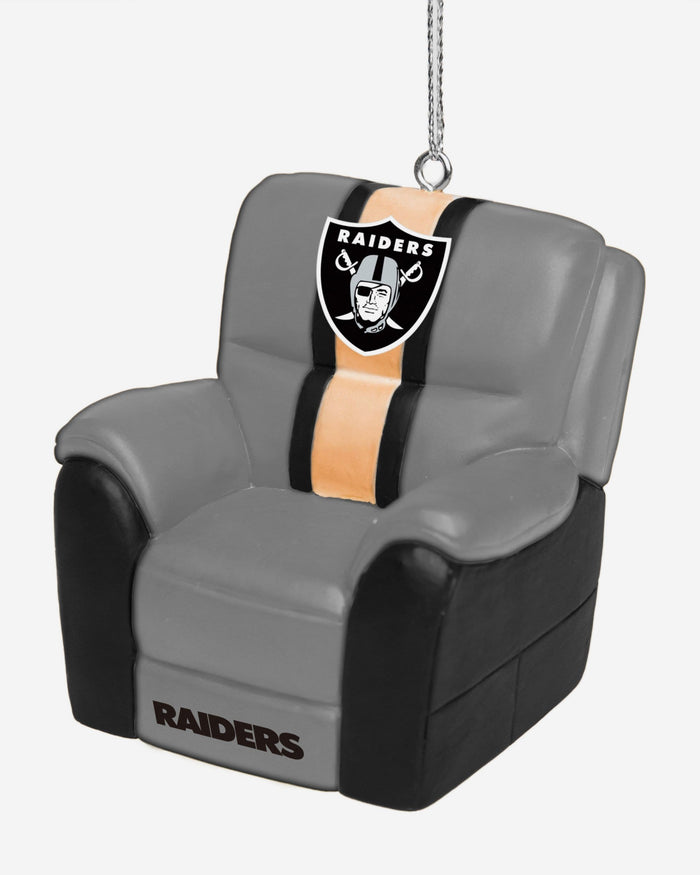 Las Vegas Raiders Reclining Chair Ornament FOCO - FOCO.com