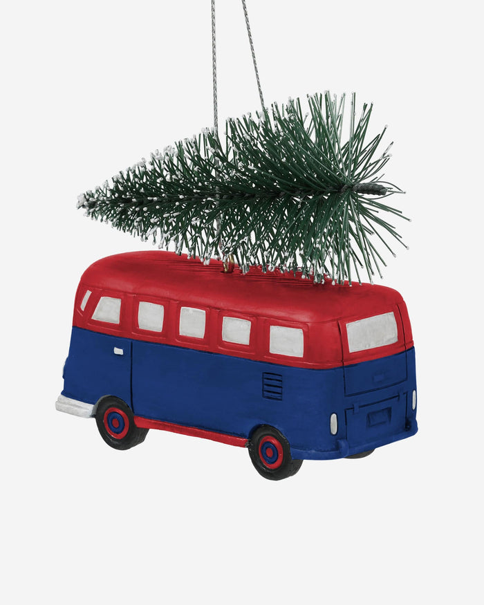 Buffalo Bills Retro Bus With Tree Ornament FOCO - FOCO.com