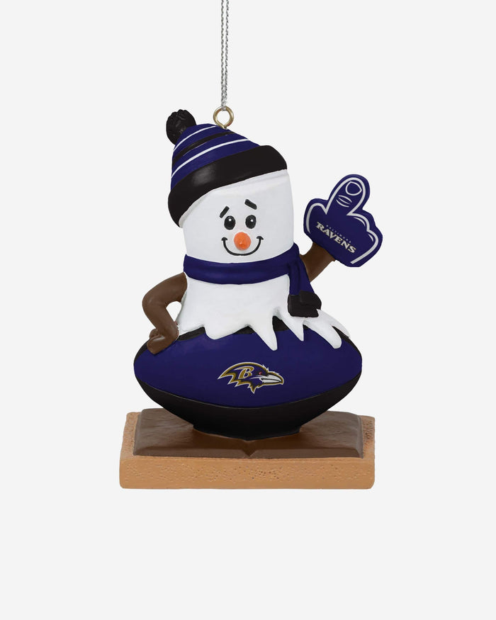 Baltimore Ravens Smore On Ball Ornament FOCO - FOCO.com