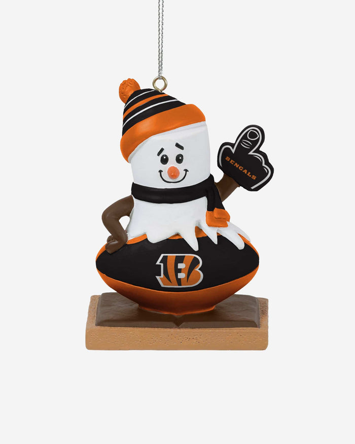 Cincinnati Bengals Smore On Ball Ornament FOCO - FOCO.com