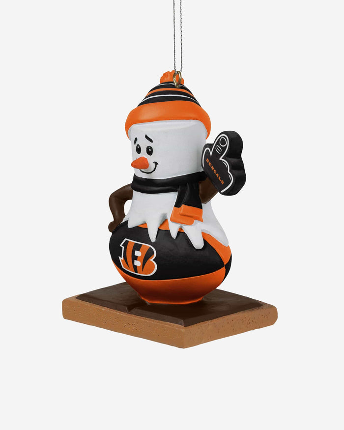 Cincinnati Bengals Smore On Ball Ornament FOCO - FOCO.com