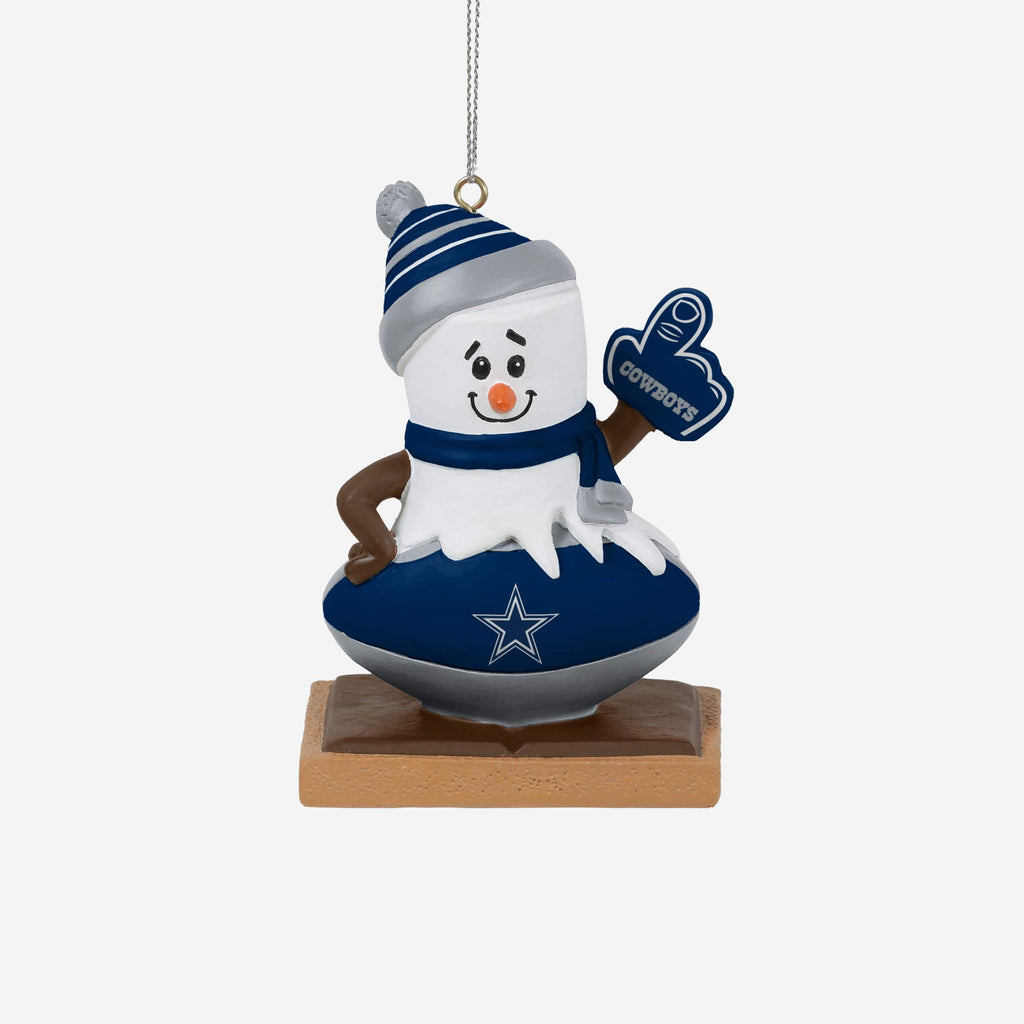 Dallas Cowboys Smore On Ball Ornament FOCO - FOCO.com