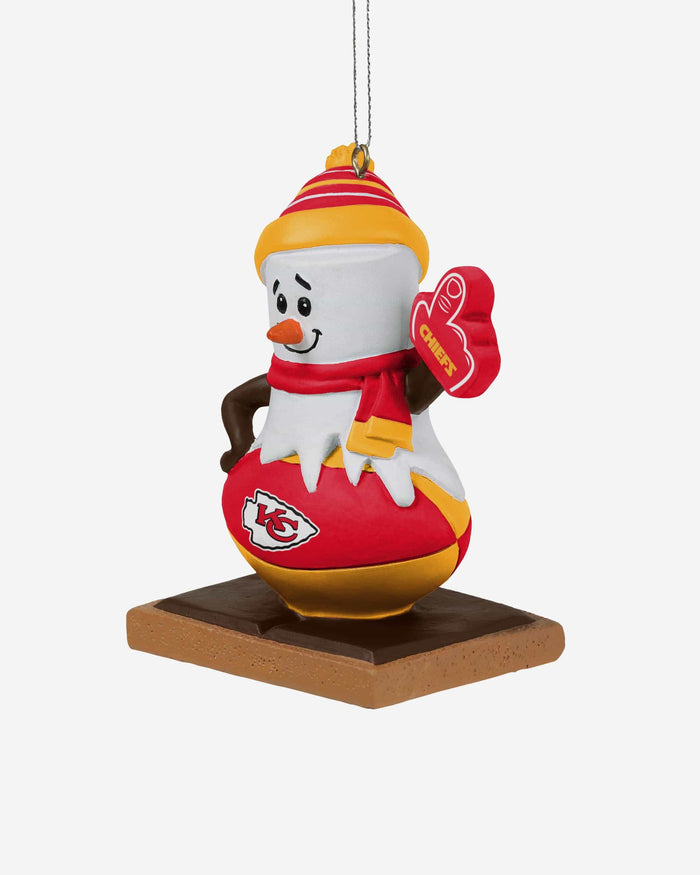 Kansas City Chiefs Smore On Ball Ornament FOCO - FOCO.com