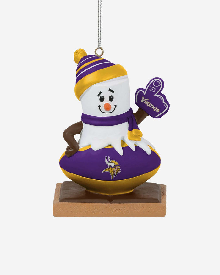 Minnesota Vikings Smore On Ball Ornament FOCO - FOCO.com