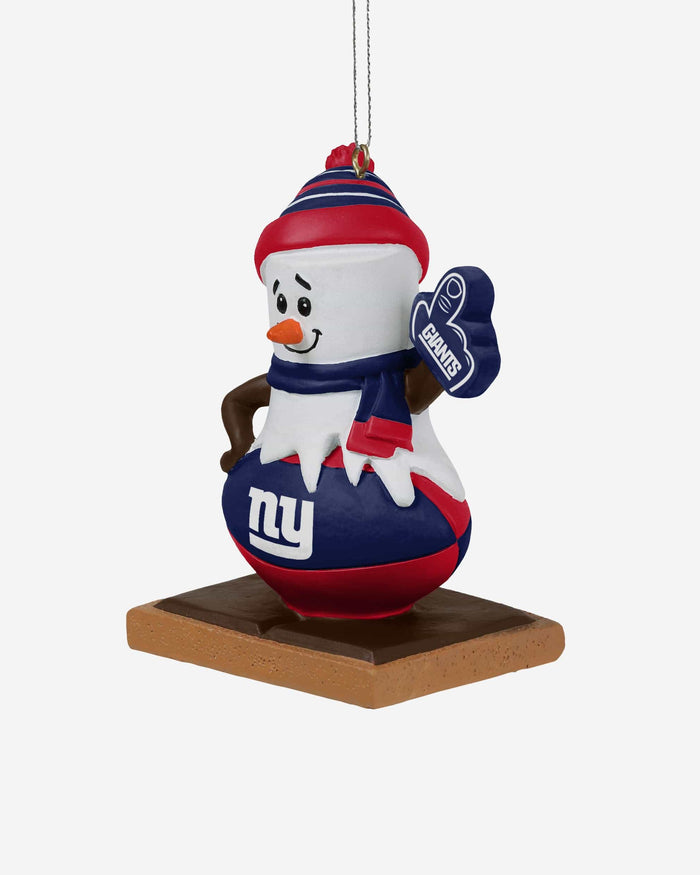 New York Giants Smore On Ball Ornament FOCO - FOCO.com