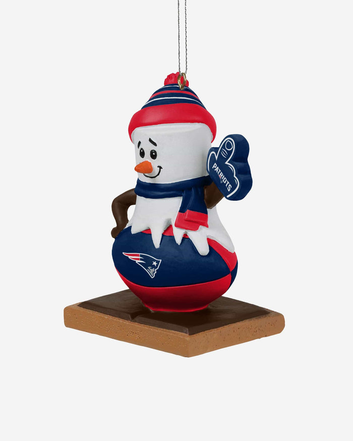 New England Patriots Smore On Ball Ornament FOCO - FOCO.com